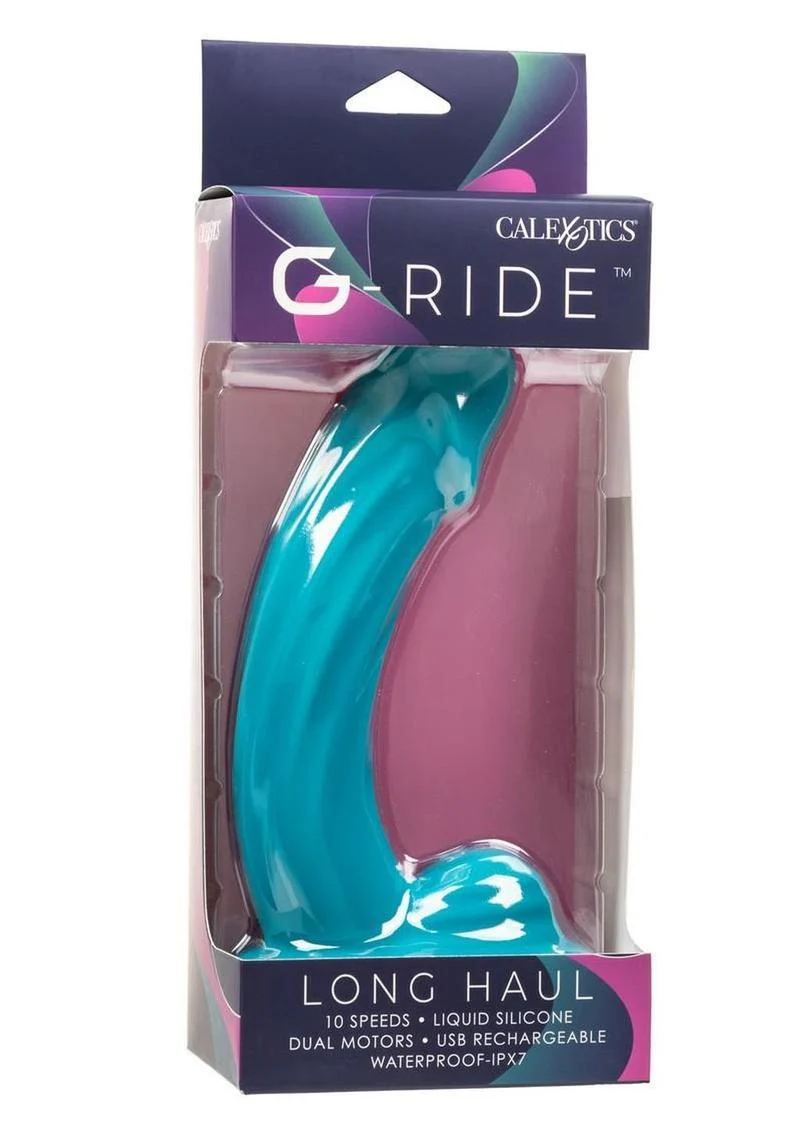 G-Ride Long Haul Rechargeable Silicone Vibrator - Image 4