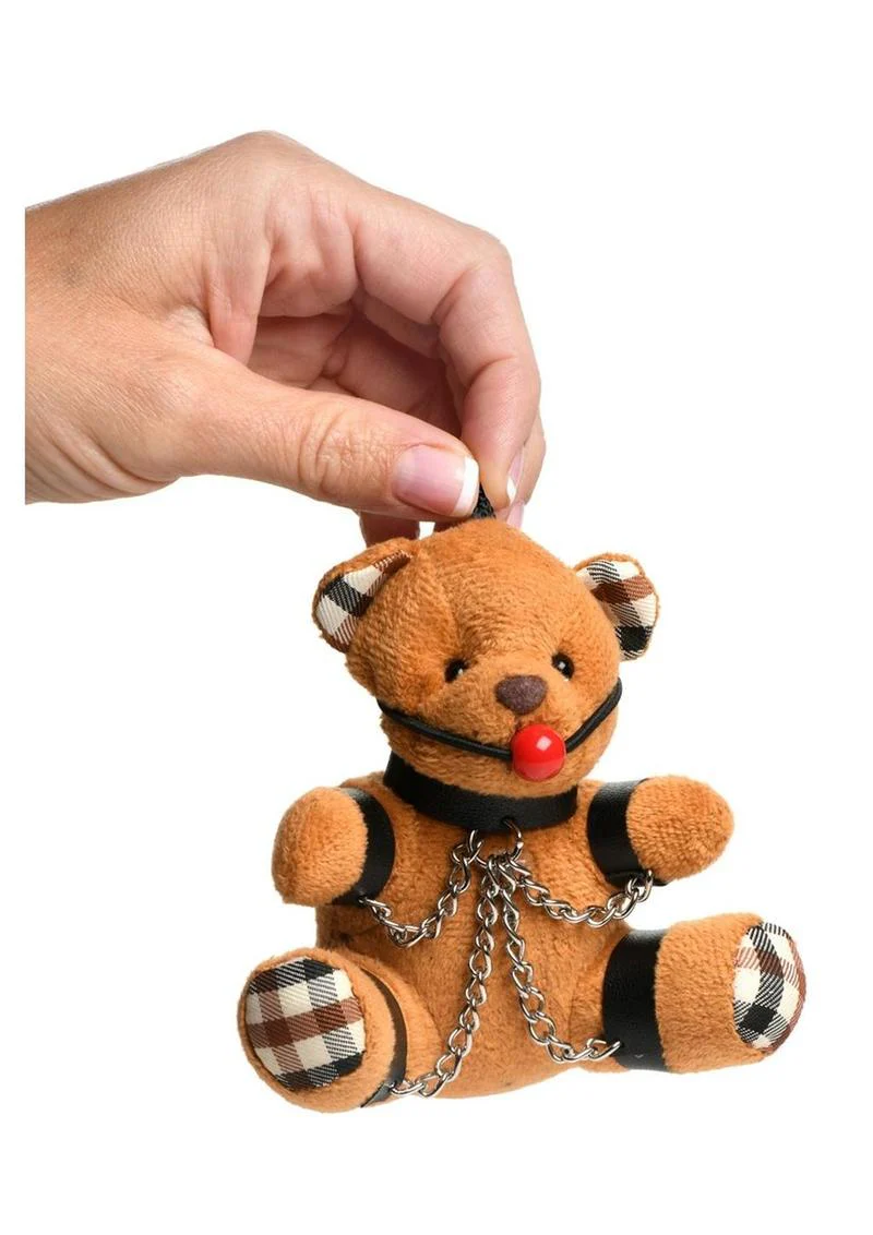 Gagged Teddy Bear Keychain – Master Series - Image 3