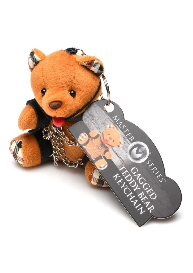 Gagged Teddy Bear Keychain – Master Series - Image 4
