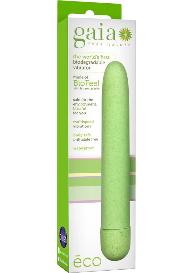 Gaia Eco Biodegradable Waterproof And Eco-Friendly Vibrator - Image 12
