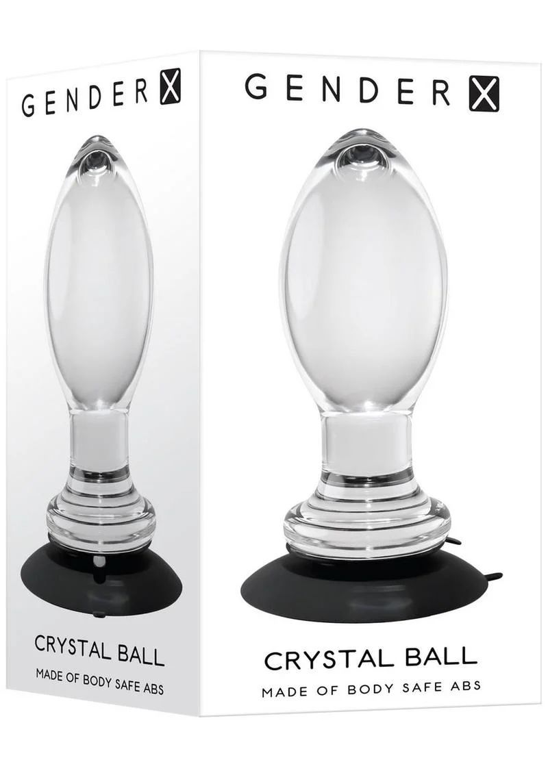 Gender X Crystal Ball Body Safe Glass Anal Plug - Image 4