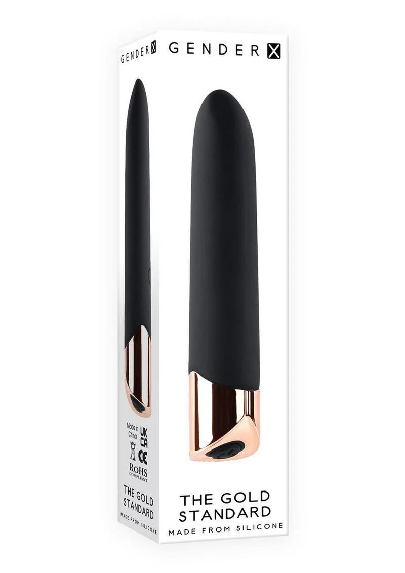 Gender X Gold Standard Rechargeable Silicone Bullet Vibrator - Image 4