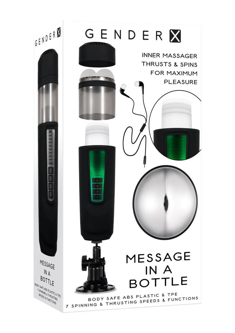 Gender X Message in a Bottle Thrusting and Spinning Stroker - Image 4