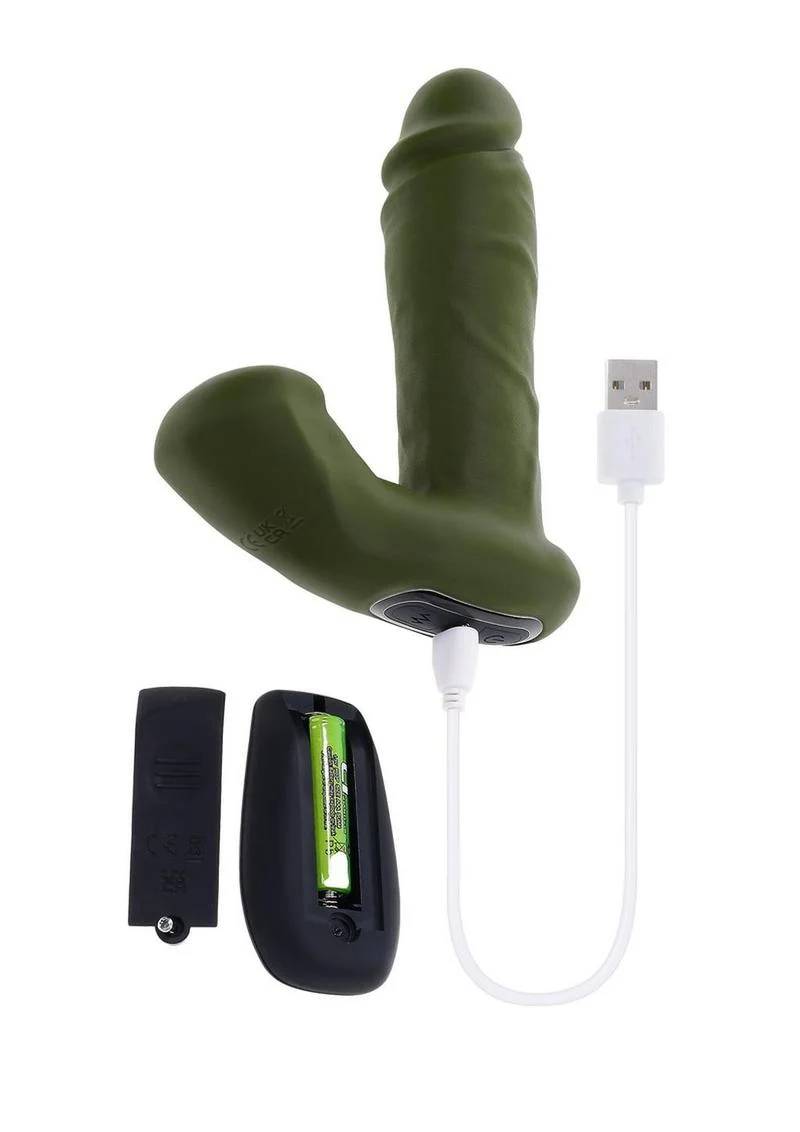 Gender X The Hunk Rechargeable Silicone Vibrating Dildo - Image 3