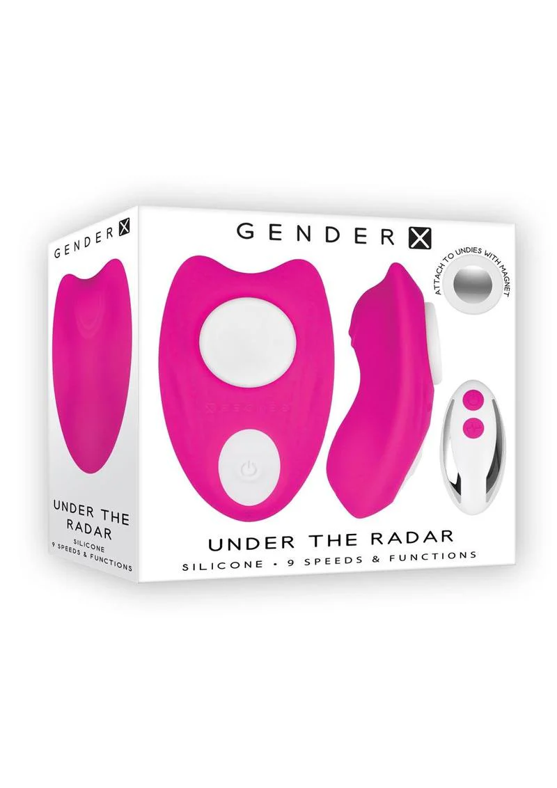 Gender X Under the Radar Silicone Panty Vibe with Remote Control - Image 4