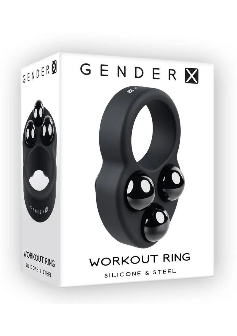 Gender X Workout Silicone Steel Training Cock Ring - Image 4