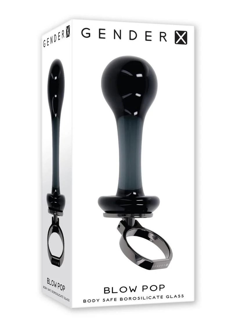 GenderX Blow Pop Glass Anal Plug - Image 4