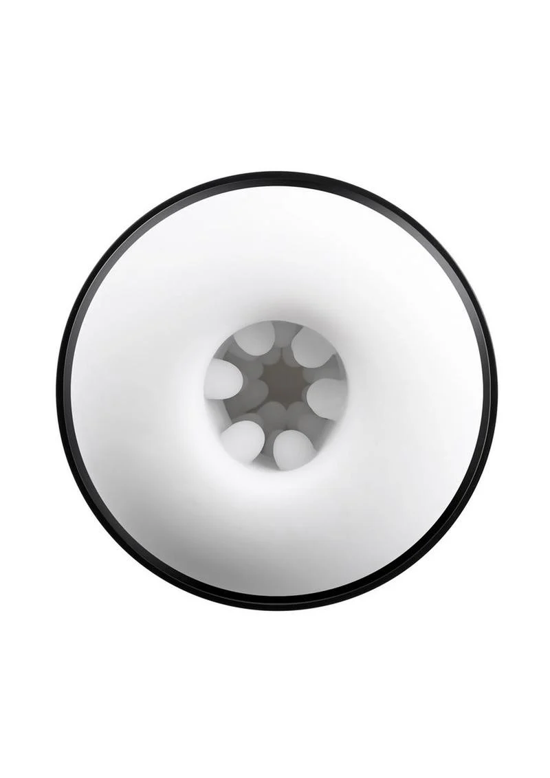 GenderX Get Your Stroke On Rechargeable Silicone Thrusting Stroker - Image 3
