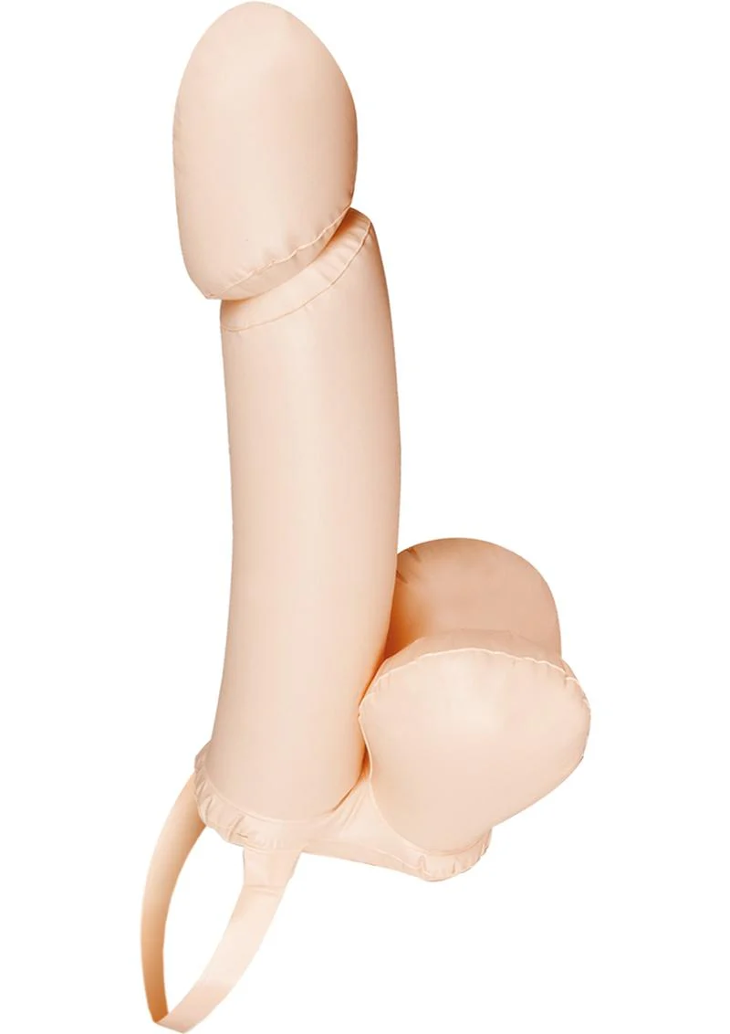 Get It On Inflatable Strap-On Adjustable Bachelorette Party Favor - Image 2