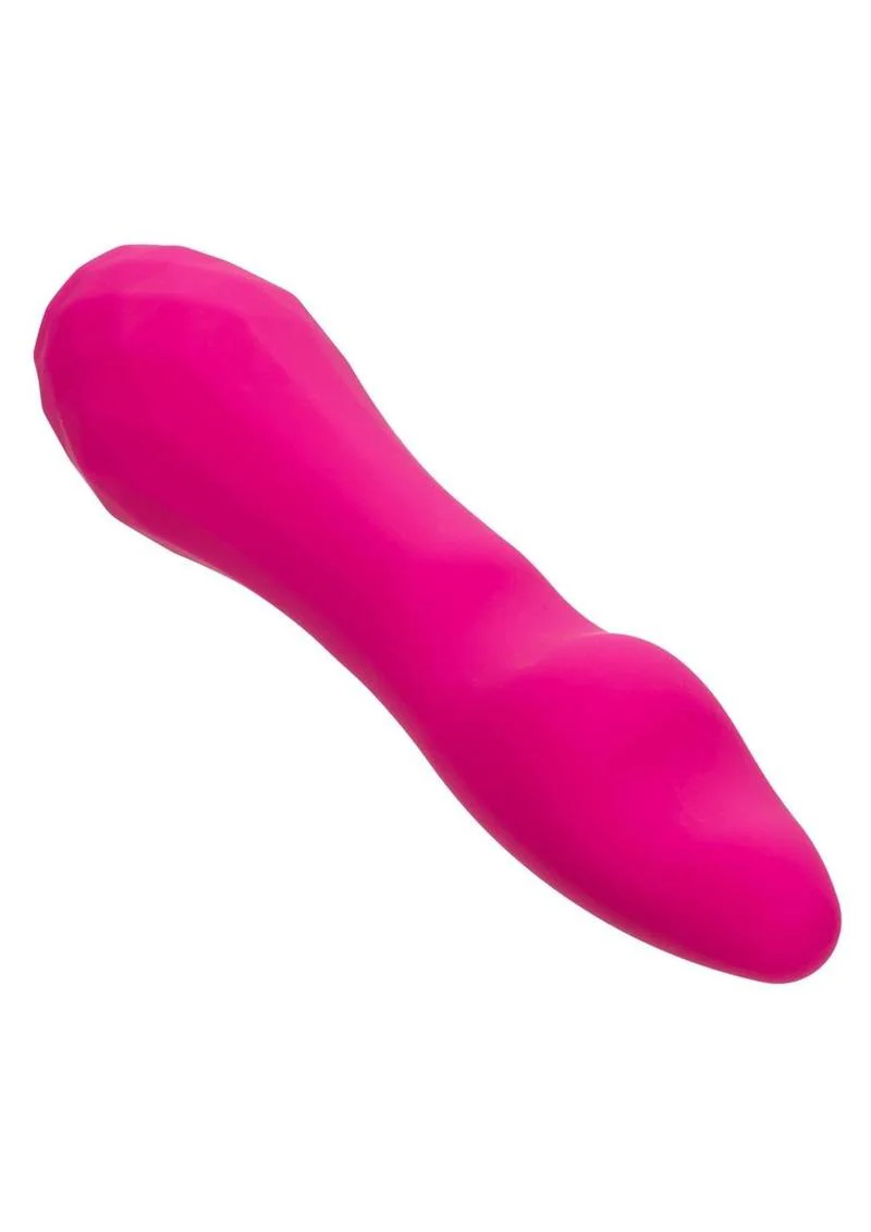 Gia Curved Pleaser Silicone Rechargeable Vibrator - Image 2
