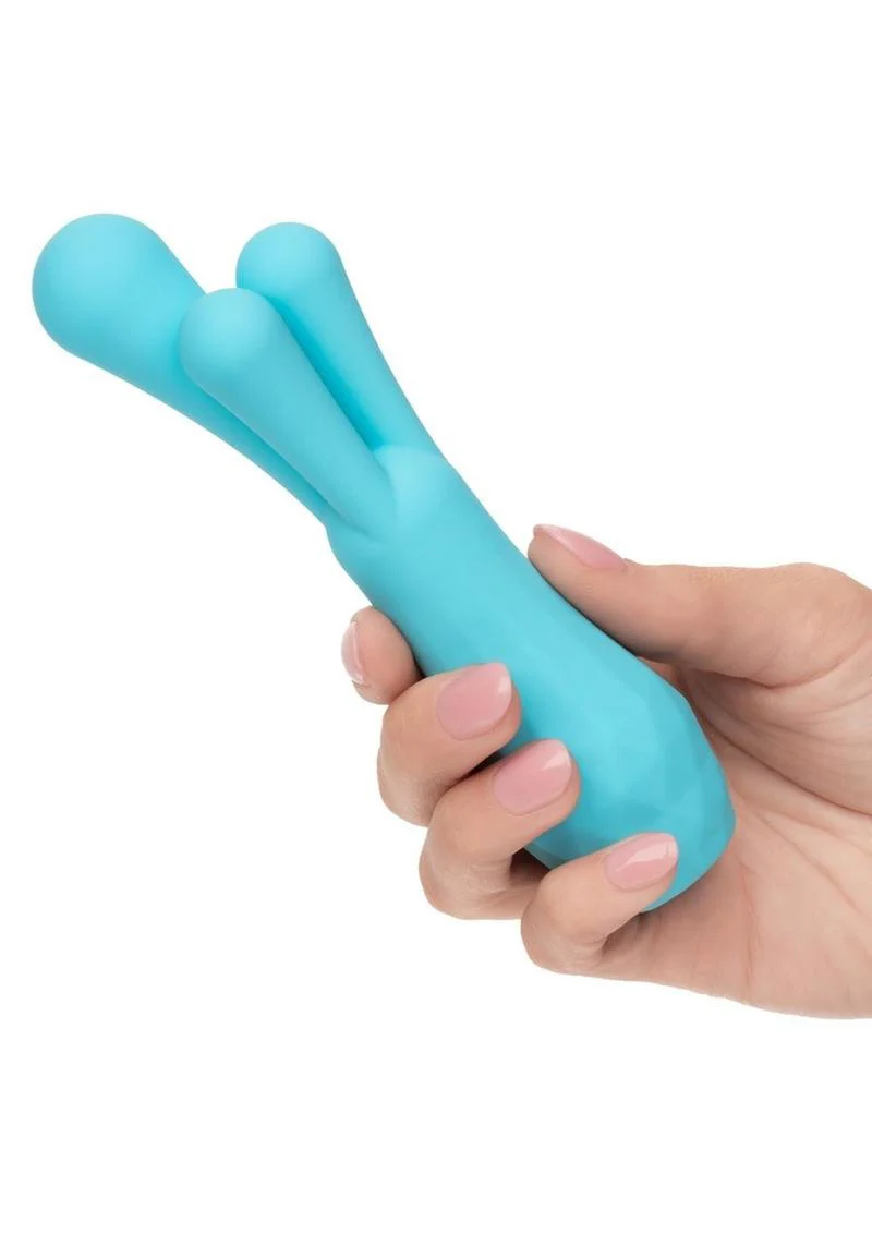 Gia Triple Teaser Silicone Rechargeable Vibrator - Image 3