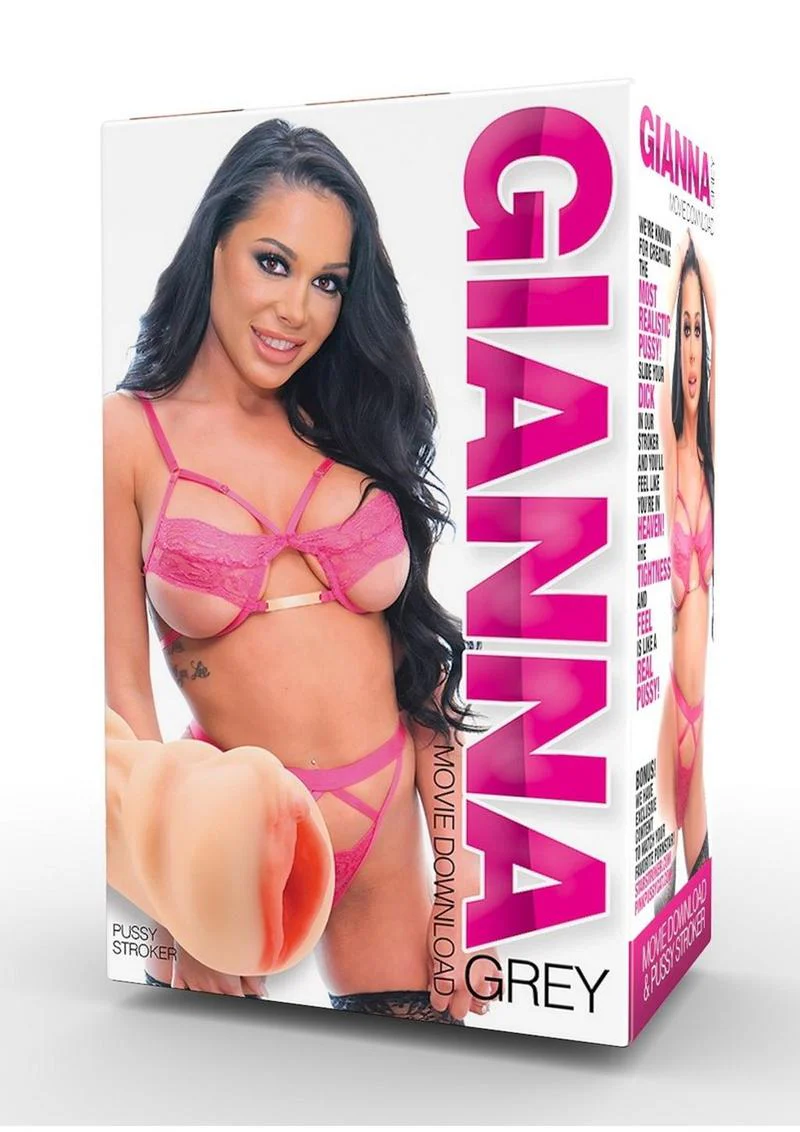 Gianna Grey Pussy Stroker Realistic Design with Movie Download - Image 4