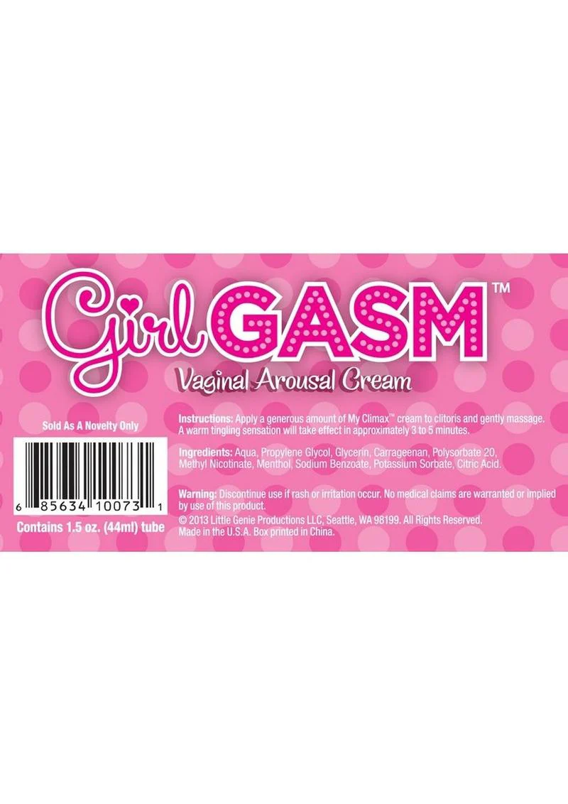 GirlGasm Vaginal Arousal Cream - Image 3