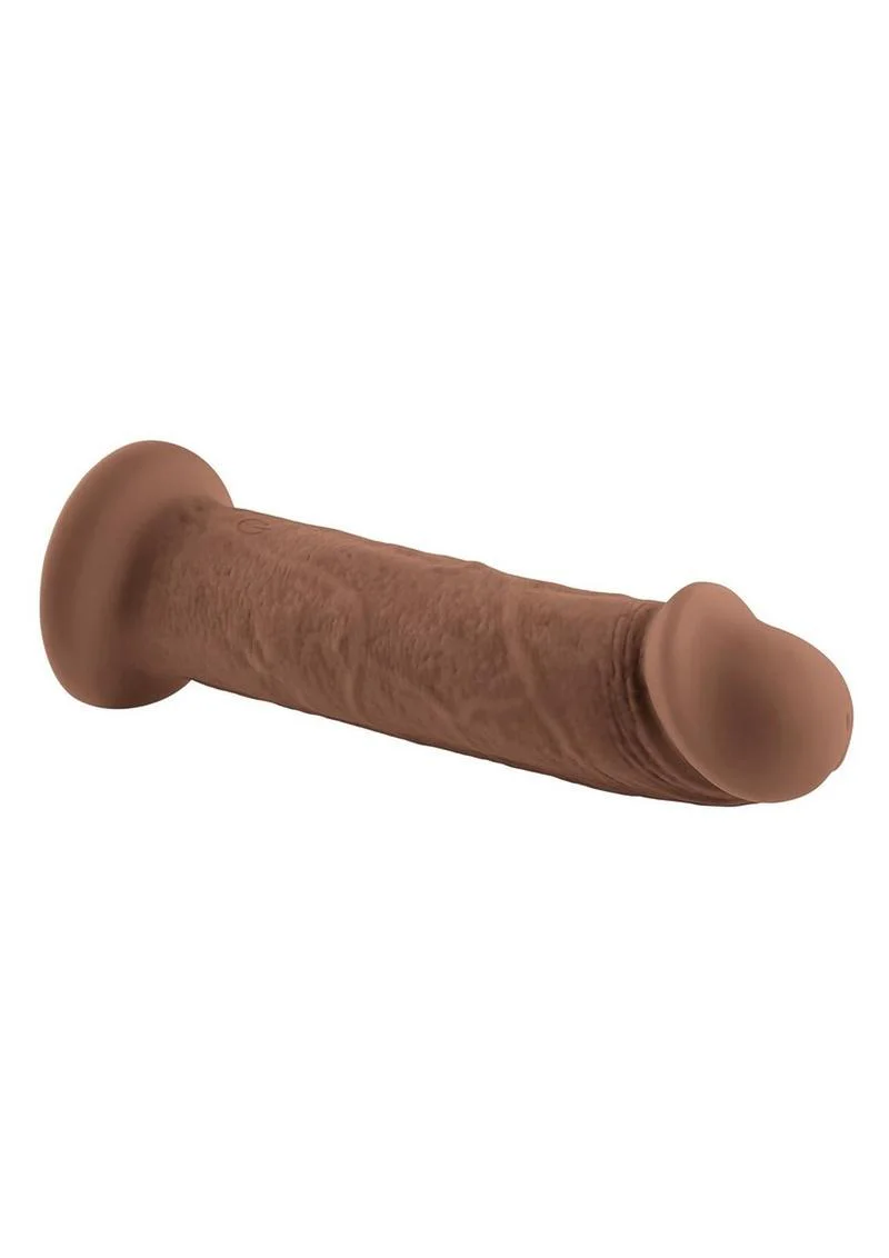 Girthy Vibrating Rechargeable Silicone Dildo - Image 2