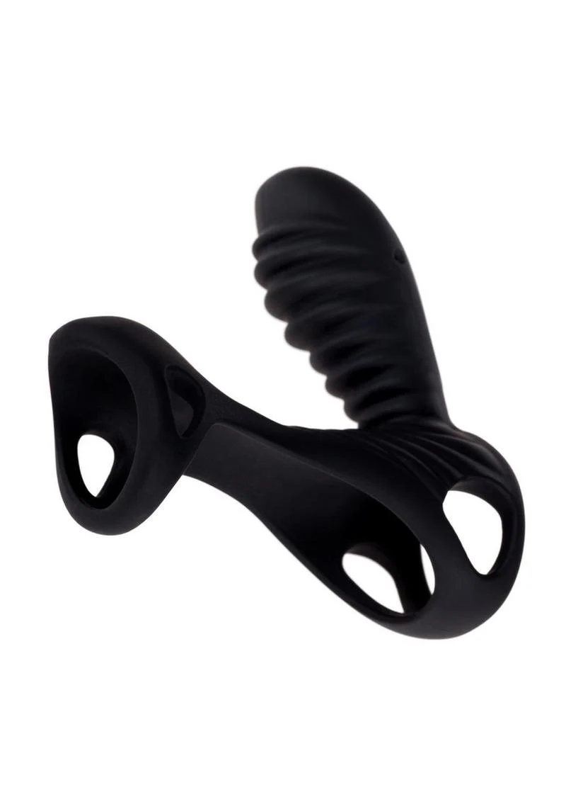 Gladiator F Rechargeable Silicone Cock Ring For Couples - Image 3