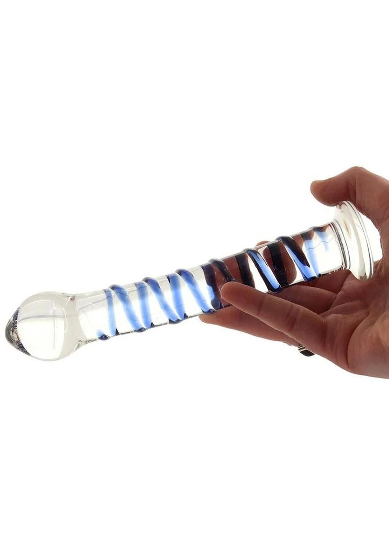 Glas 2 Piece Double Penetration Glass Dildo And Butt Plug - Image 3