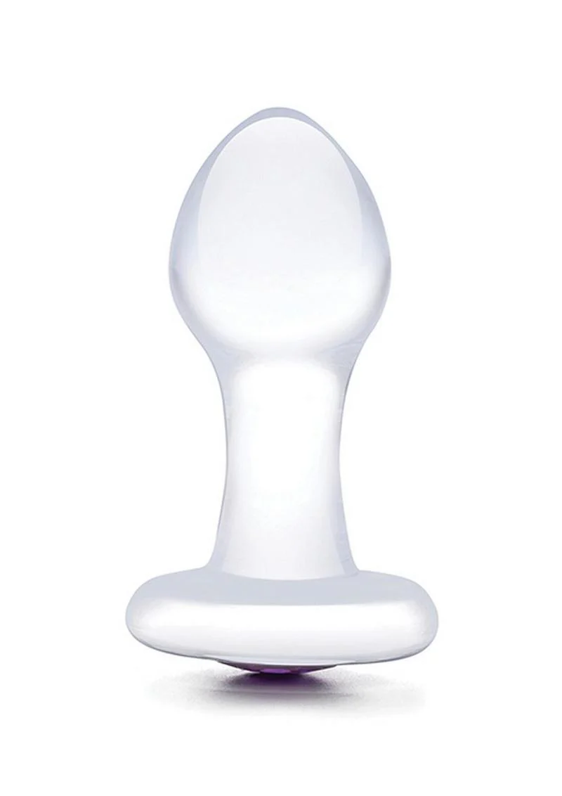 Gläs 3.5 Inch Bling Bling Hand Blown Glass Butt Plug - Image 2