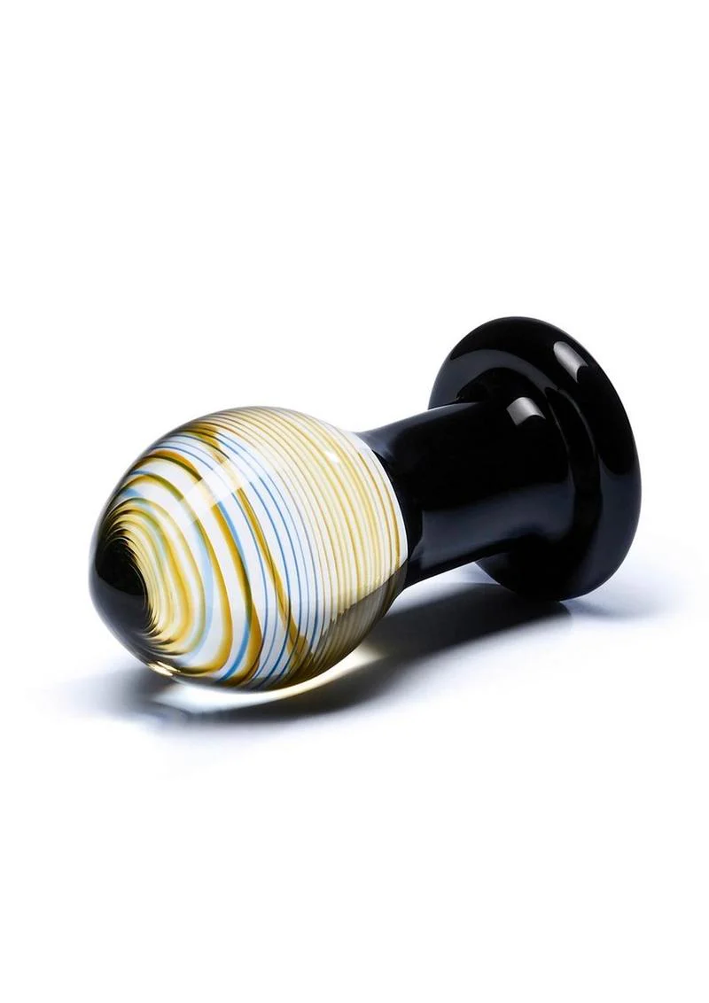 Gläs 3.5 Inch Galileo Hand Blown Glass Butt Plug - Image 2