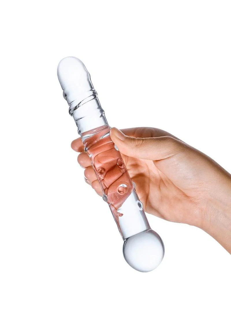 Gläs Callisto Clear Glass Dildo With Handcrafted Pleasure Toy - Image 3