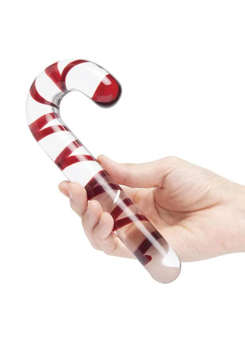 Glas Candy Cane Dream Glass Dildo - Image 3
