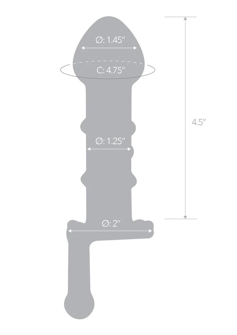 Glas Candy Land Juicer Glass Dildo with Pleasure - Image 3