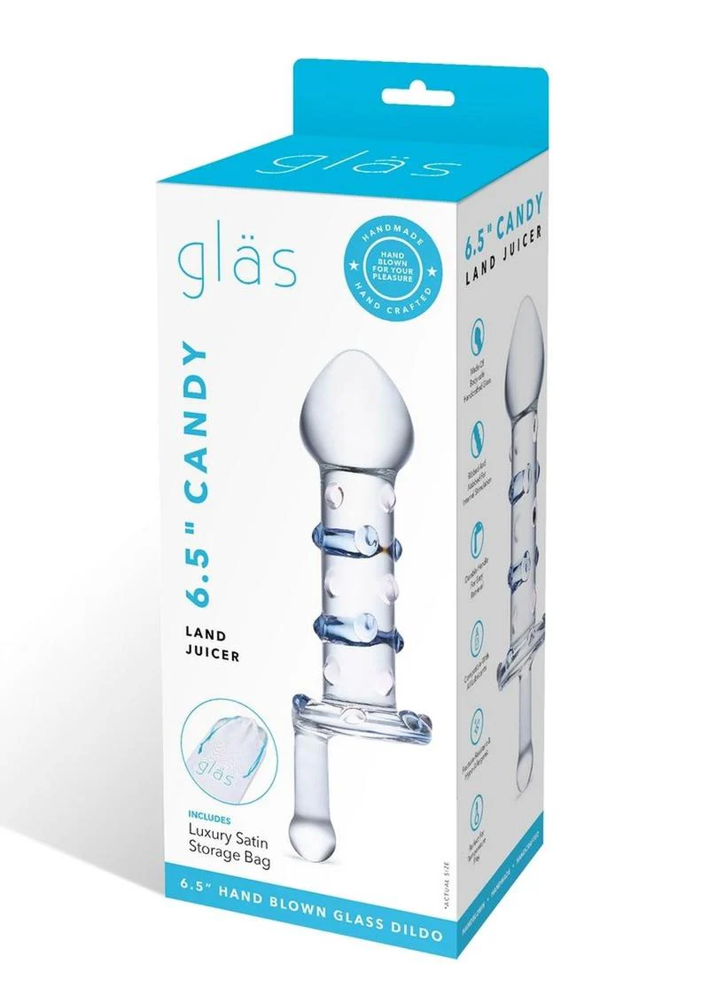 Glas Candy Land Juicer Glass Dildo with Pleasure - Image 4