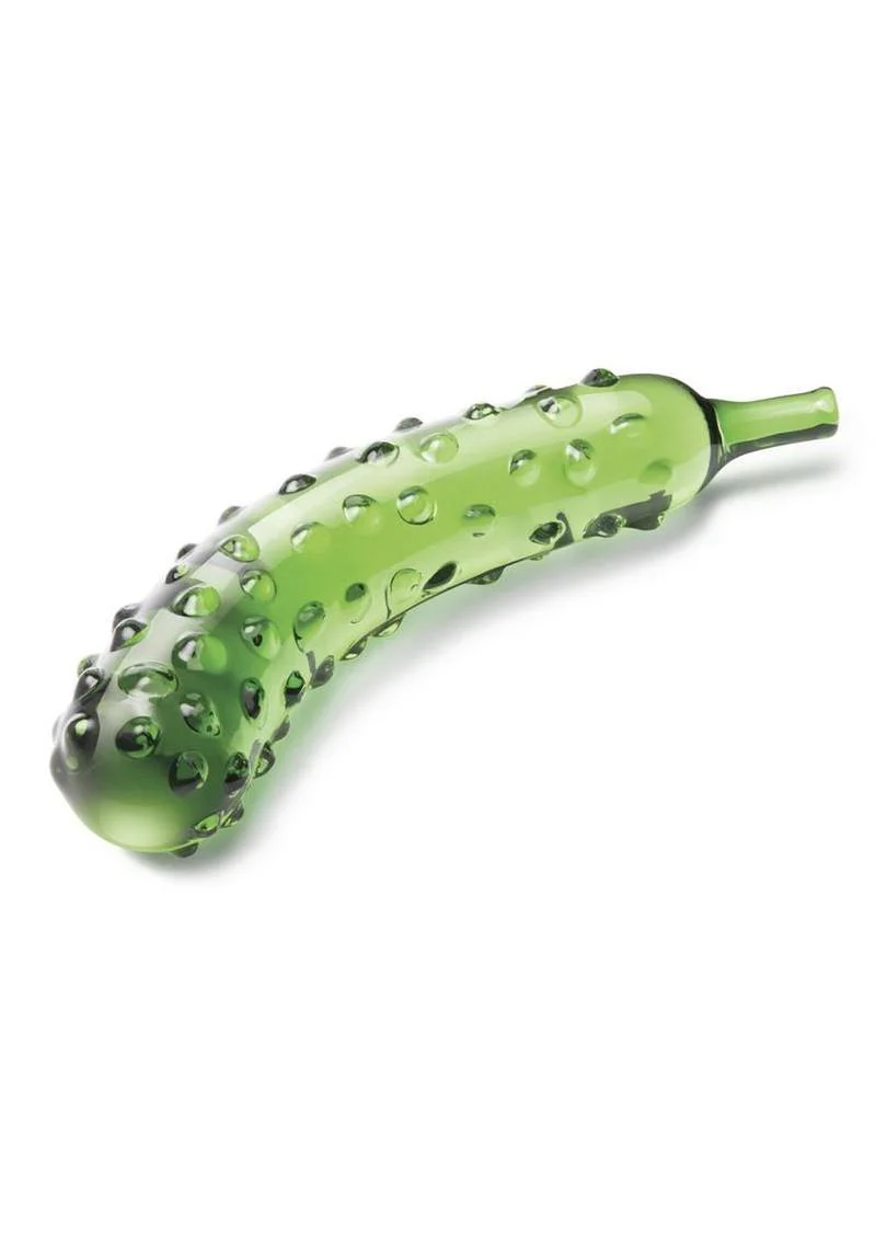Glas Caressing Cucumber Glass Dildo - Image 2