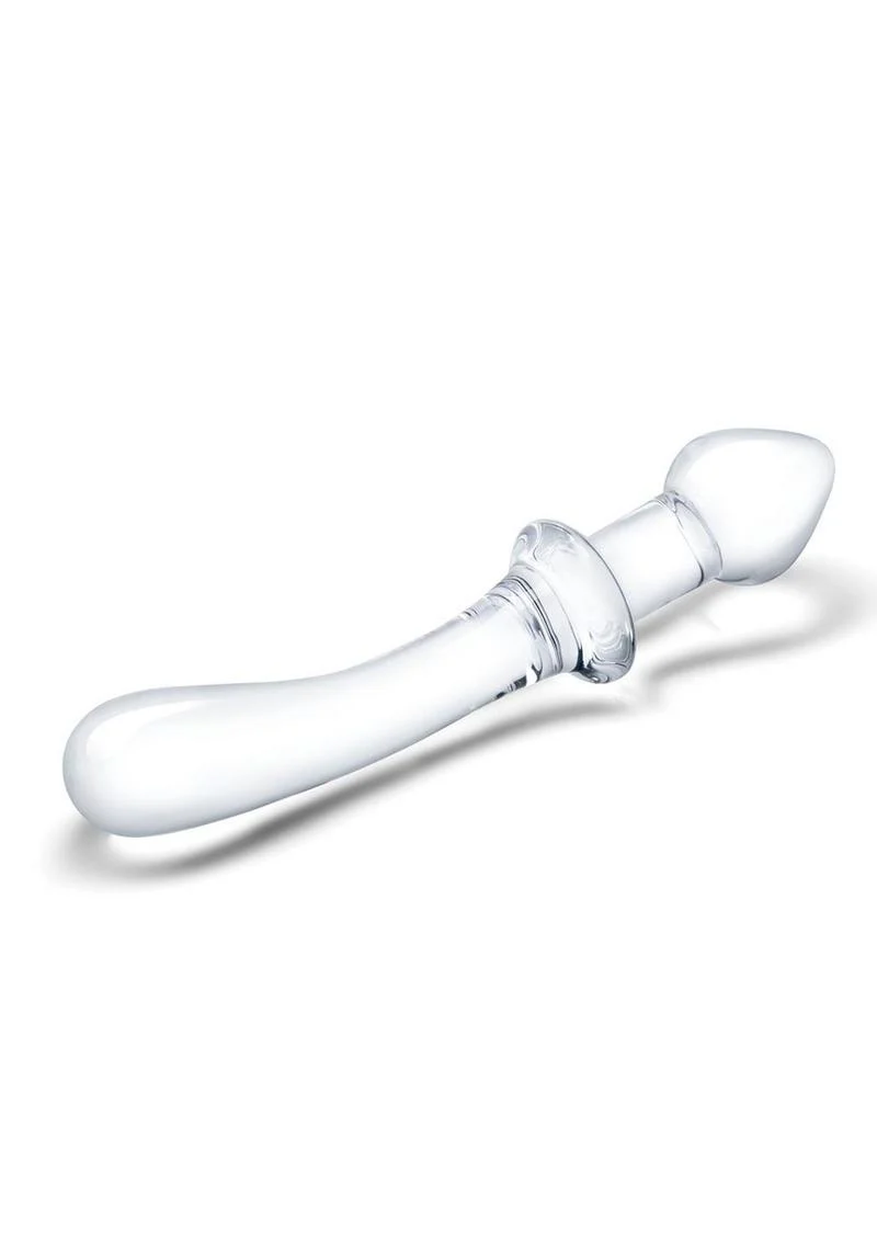 Glas Classic Curved Dual Ended Blown Glass Dildo - Image 2