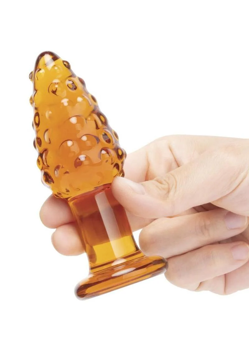 Gläs Cornstar 4 Inch Glass Butt Plug - Image 4