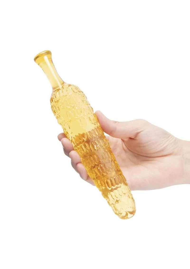 Gläs Cornstar 8 Inch Glass Dildo - Image 4