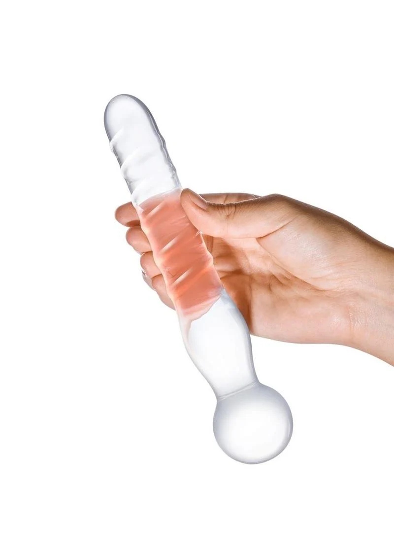 Glas Joystick Clear Glass Dildo for Intense Pleasure - Image 3