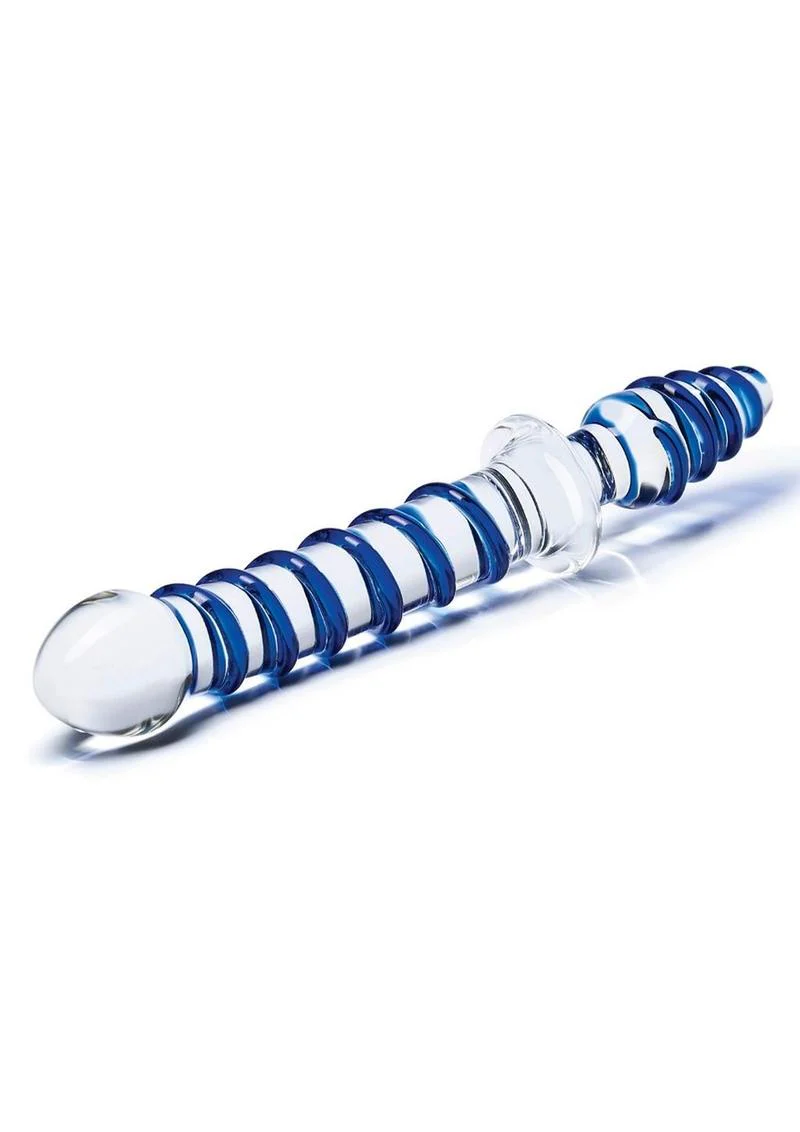 Glas Mr. Swirly Double Blown Glass Butt Plug - Image 2
