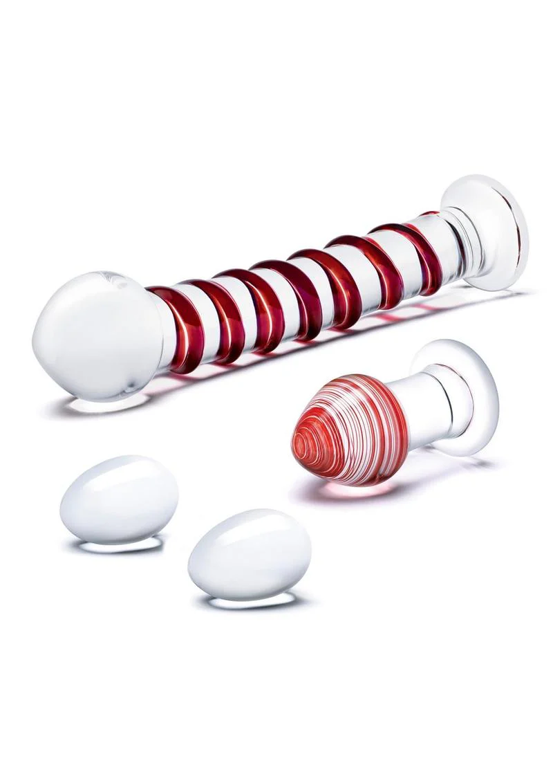 Glas Mr Swirly Handblown Glass Pleasure Set - Image 2