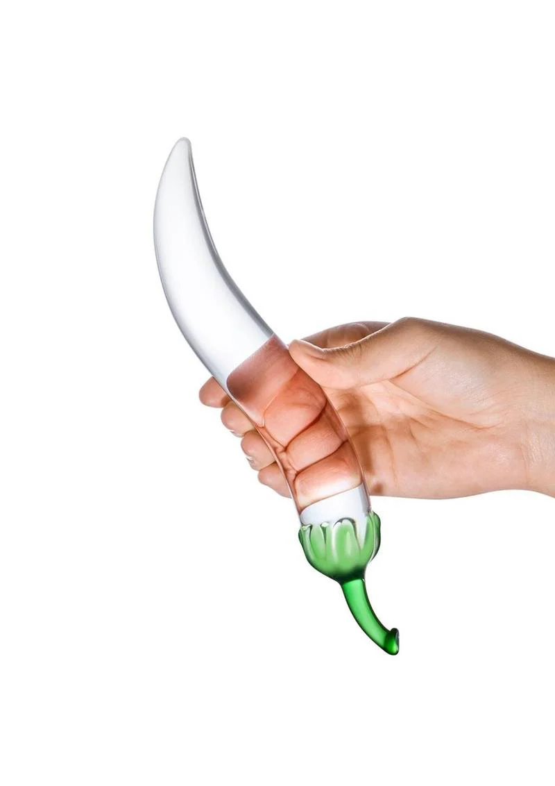Glas Naturals Chili Pepper Glass Dildo For Unique Pleasure - Image 3