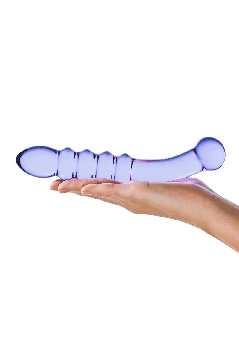 Glas Rain Ribbed With Handcrafted Luxury Glass Dildo Success - Image 3