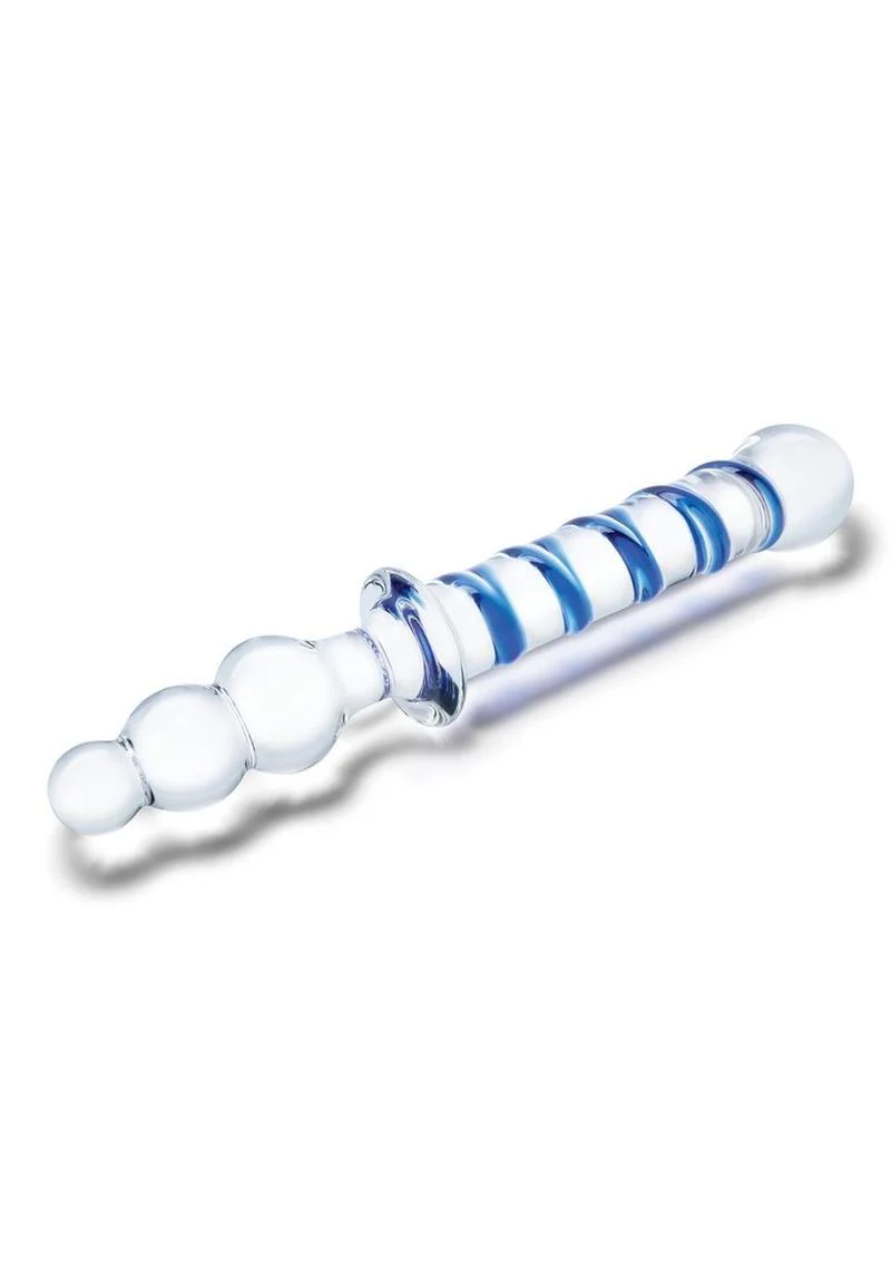 Glas Twister Dual Ended Hand Blown Glass Dildo - Image 2