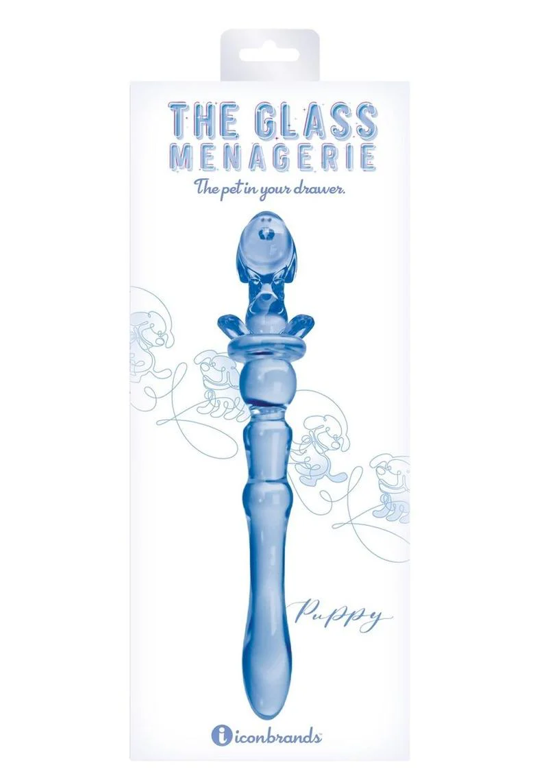 Glass Menagerie Puppy Glass Dildo - Image 2