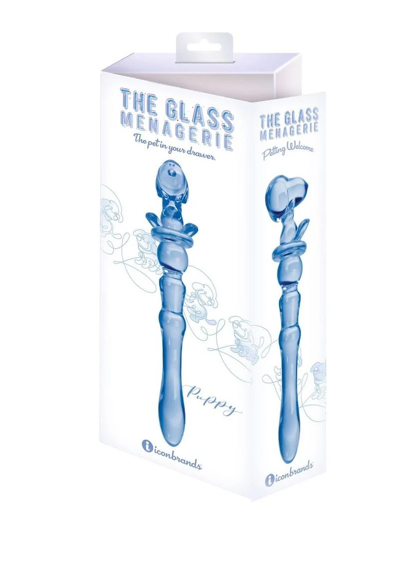 Glass Menagerie Puppy Glass Dildo - Image 3