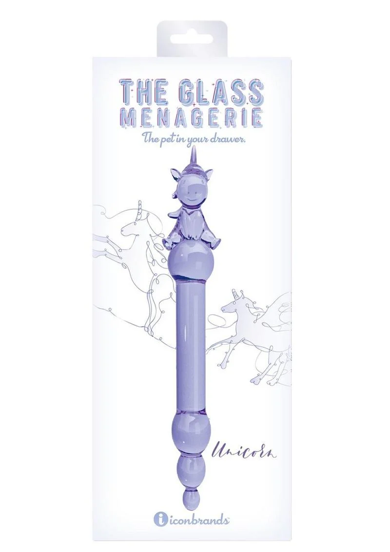 Glass Menagerie Unicorn Whimsical Design Dildo - Image 2