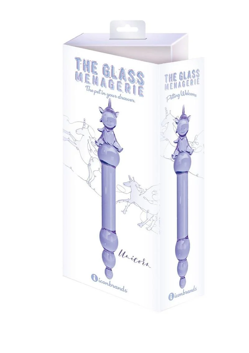 Glass Menagerie Unicorn Whimsical Design Dildo - Image 3