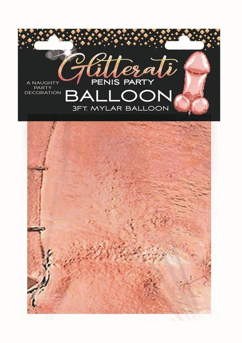 Glitterati 3ft Penis Balloon - Image 2