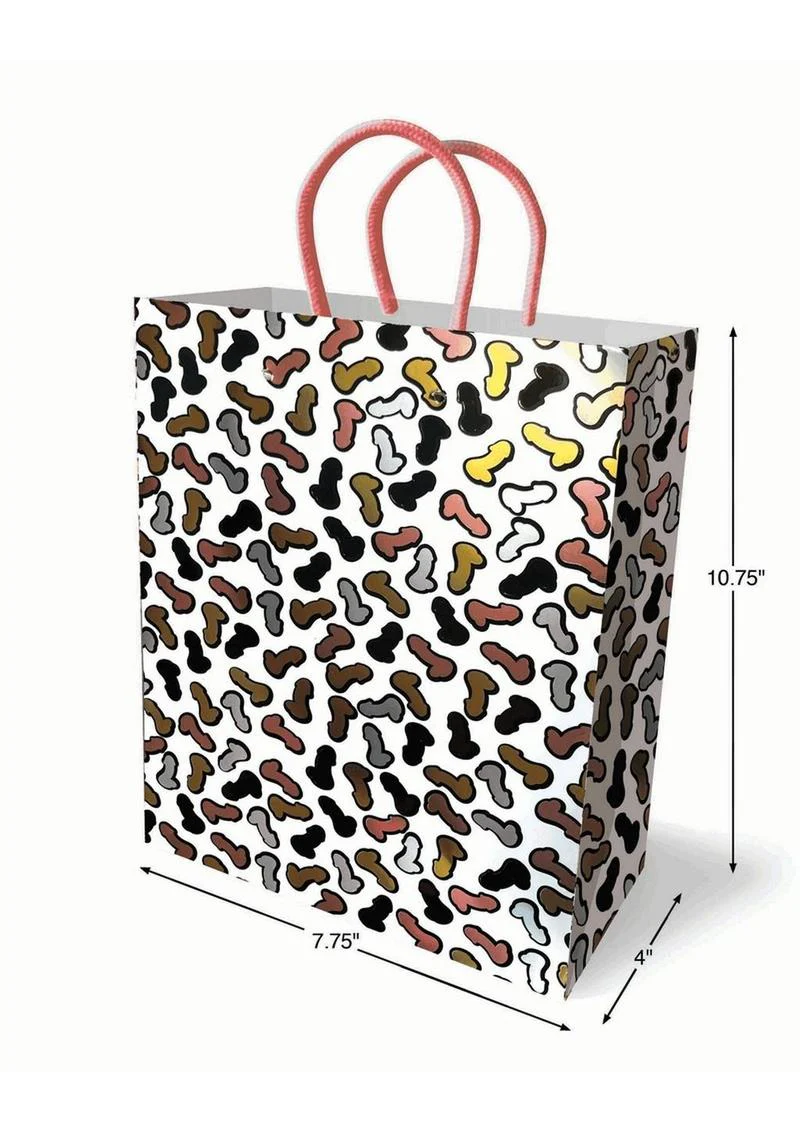 Glitterati Penis Party Gift Bag Fun And Cheeky Design for Parties - Image 2