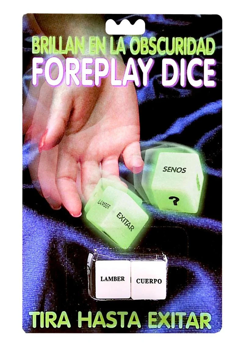 Glow-in-the-Dark Foreplay Dice - Image 2