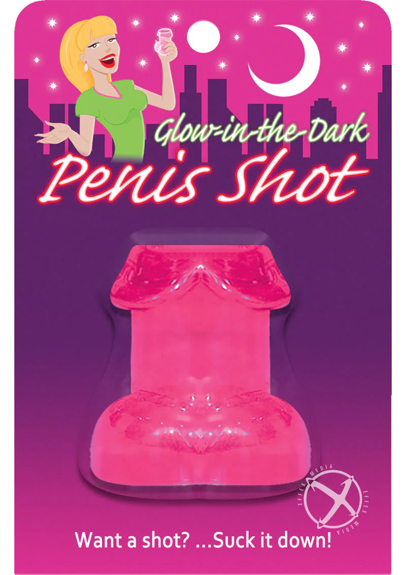 Glow-in-the-Dark Penis Shot Fun Party Accessory - Image 3