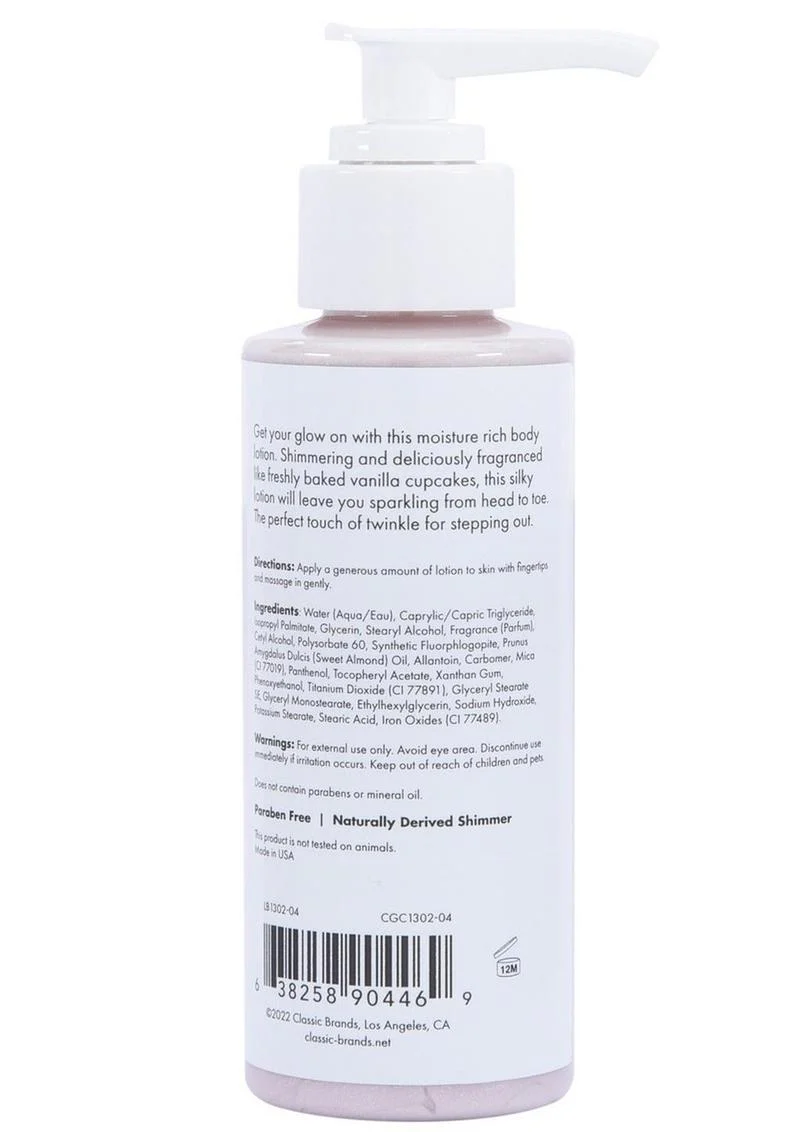 Glow Vanilla Cupcake Shimmer Lotion - Image 3