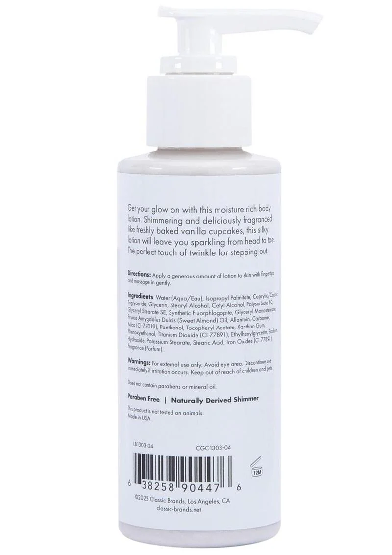 Glow Vanilla Cupcake Shimmer Lotion - Image 4