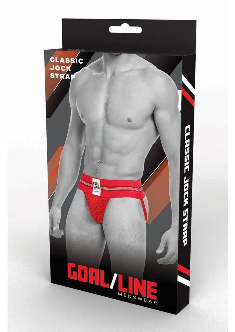 Goal Line Classic Jock Strap Athletic Support with Timeless Style - Image 18