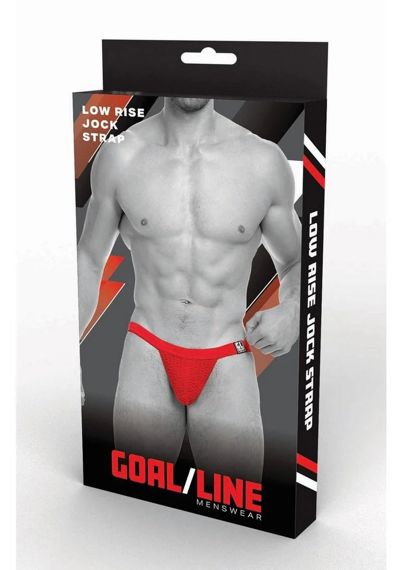 Goal Line Men's Low Rise Jock Strap Athletic And Sexy Men's Underwear - Image 15