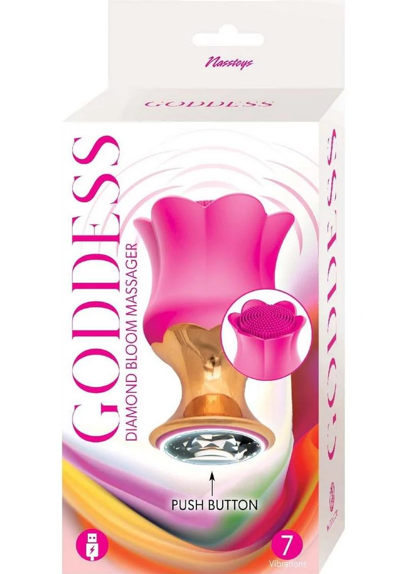 Goddess Diamond Bloom Rechargeable Massager - Image 4