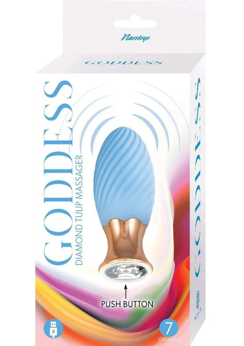 Goddess Diamond Tulip Rechargeable Massager - Image 4